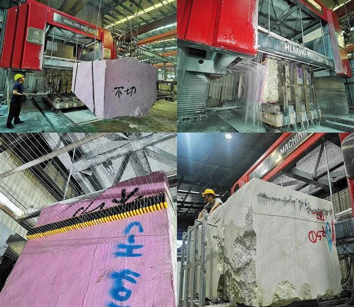 Multi Wire Saw Block Cutting Machine